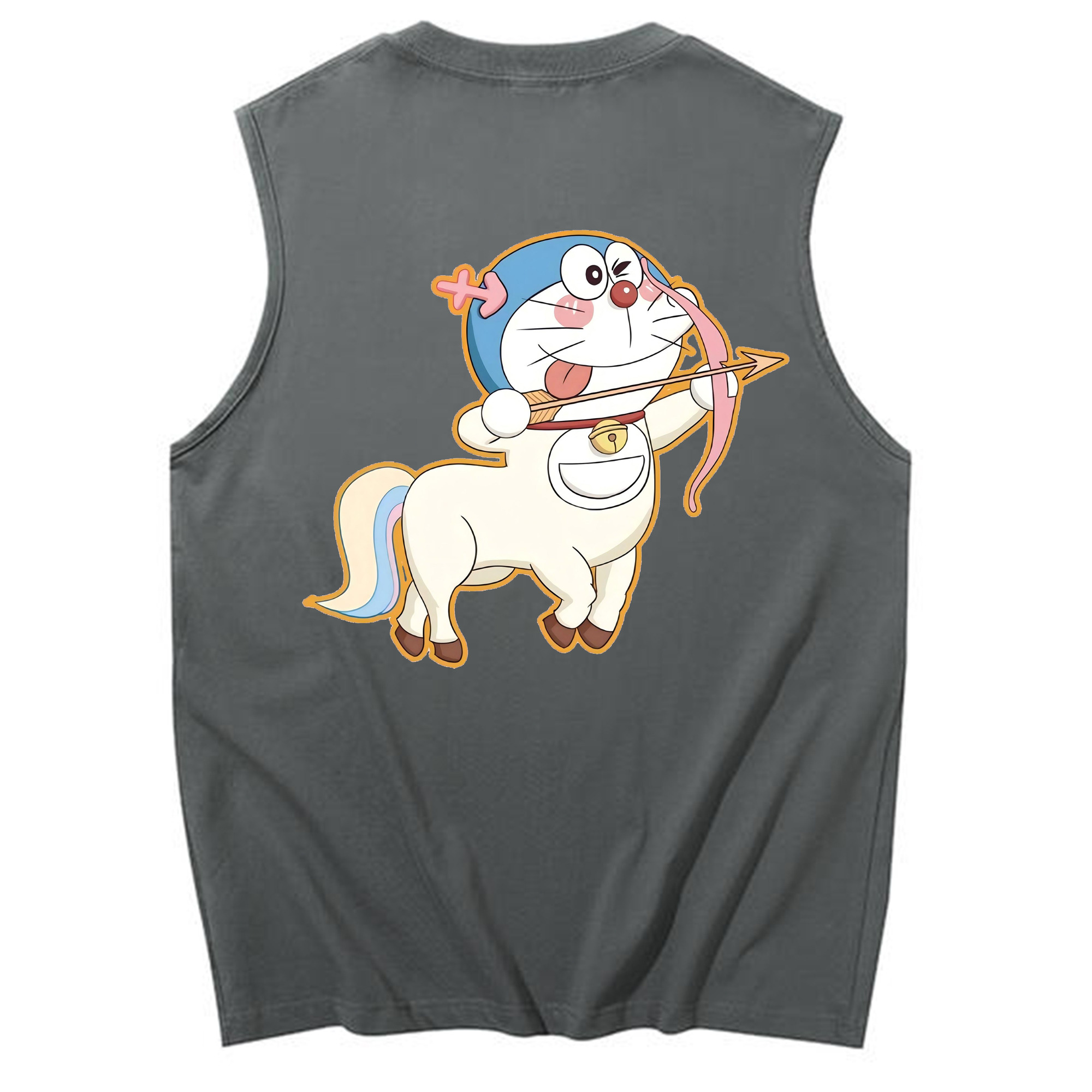 （画像用） ドラえもん Doraemon コットン100％タンクトップ（背面プリント）